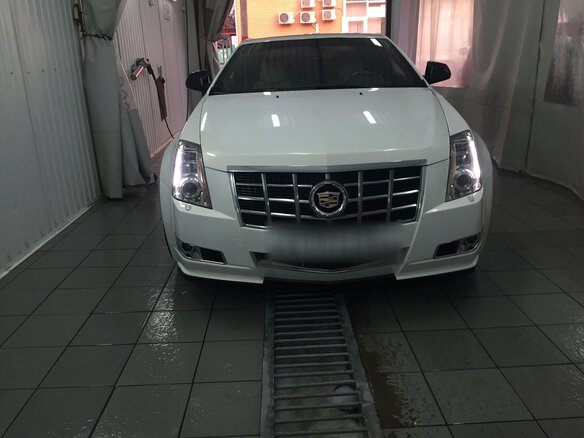 2011 Cadillac CTS II, белый - вид 5