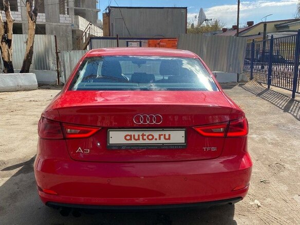 2016 Audi A3 III (8V), красный, 1980000 рублей - вид 6
