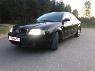 2002 Audi A6 II (C5) Рестайлинг, чёрный, 370000 рублей, вид 2