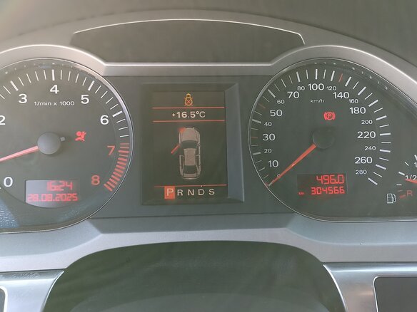 2007 Audi A6 III (C6), синий - вид 11