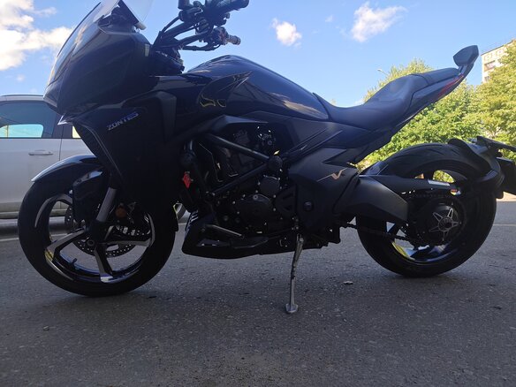 2024 Zontes ZT350-VX, чёрный, 420000 рублей - вид 2