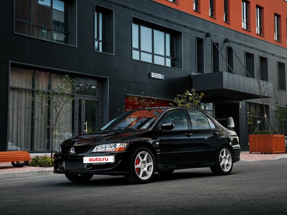 2004 Mitsubishi Lancer Evolution VIII, чёрный - вид 19