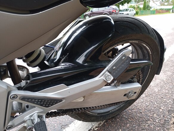 2003 Honda CB 600F Hornet, чёрный, 400000 рублей - вид 19