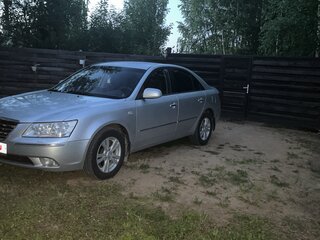 2009 Hyundai Sonata V (NF) Рестайлинг, серебристый, 800000 рублей, вид 5