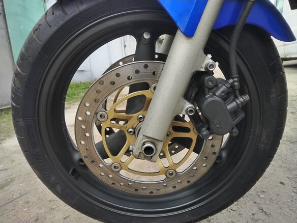 2004 Honda CB 600F Hornet, синий, 340000 рублей - вид 10