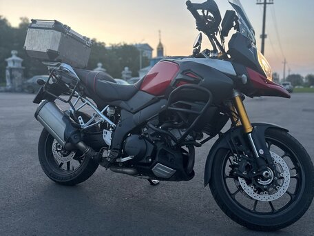 2015 Suzuki V-Strom 1000, красный, 750000 рублей, вид 4