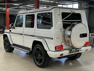 2014 Mercedes-Benz G-Класс AMG 63 AMG I (W463) Рестайлинг 2, белый, 6250000 рублей, вид 4