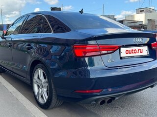 2019 Audi A3 III (8V) Рестайлинг, синий, 2150000 рублей, вид 4