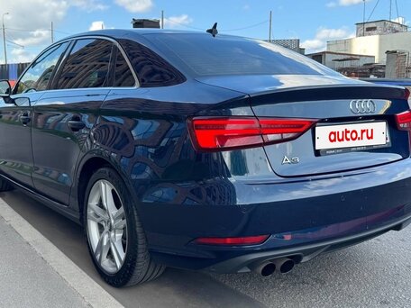 2019 Audi A3 III (8V) Рестайлинг, синий, 2050000 рублей, вид 4