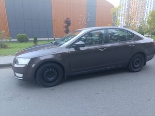 2015 Skoda Octavia III (A7), коричневый, 700000 рублей, вид 2