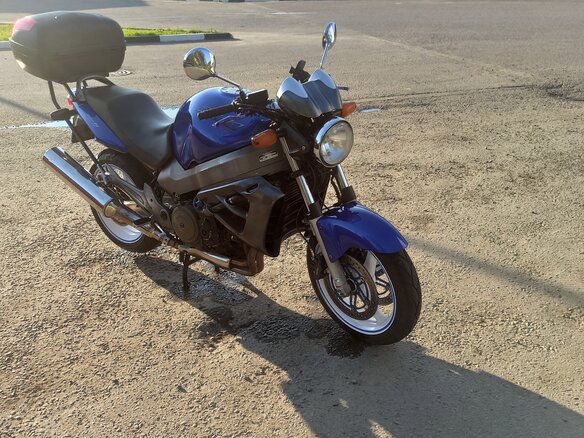 2000 Honda CB 1100, синий, 360000 рублей - вид 5