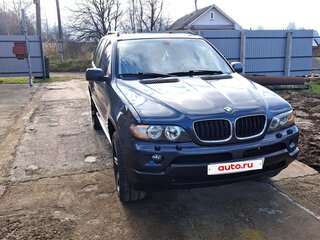 2006 BMW X5 3.0i I (E53) Рестайлинг, синий, 1360000 рублей, вид 4