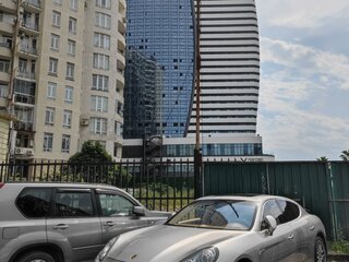 2009 Porsche Panamera Turbo I, серый, 4200000 рублей, вид 4