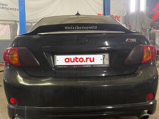 2008 Toyota Corolla X (E140, E150), чёрный, 1200000 рублей, вид 2