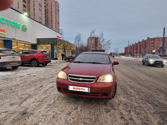 2009 Chevrolet Lacetti I, красный, 300000 рублей - вид 3