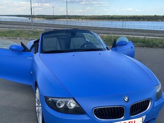 2003 BMW Z4 I (E85/E86), синий, 1500000 рублей, вид 4