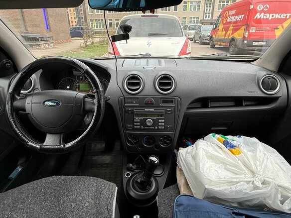 2007 Ford Fusion I Рестайлинг, серебристый, 310000 рублей - вид 6