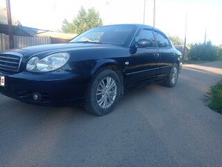 2011 Hyundai Sonata ТагАЗ IV (EF) Рестайлинг, синий, 440000 рублей, вид 2