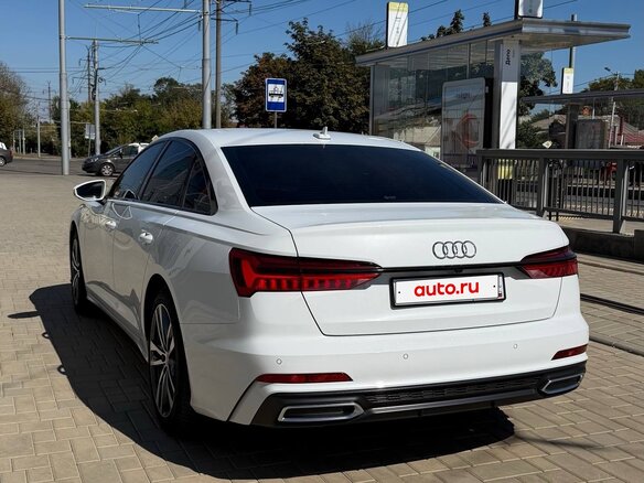 2022 Audi A6 45 TFSI V (C8) Рестайлинг, белый, 5100000 рублей - вид 14
