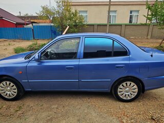 2006 Hyundai Accent ТагАЗ II, фиолетовый, 370000 рублей, вид 4
