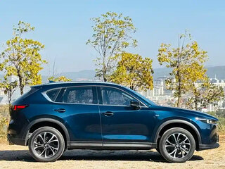 2022 Mazda CX-5 II Рестайлинг, синий, 2459000 рублей, вид 3