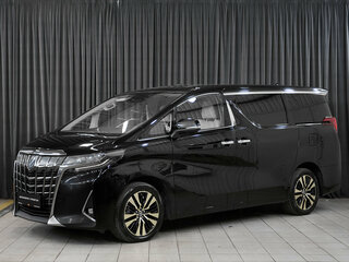 2021 Toyota Alphard III Рестайлинг, чёрный, 3980000 рублей, вид 1