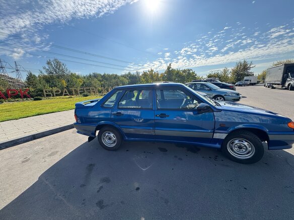 2007 Lada (ВАЗ) 2115, синий, 279000 рублей - вид 4