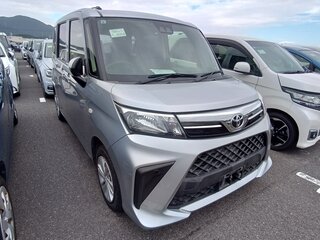 2022 Toyota Roomy I Рестайлинг, серебристый, 599000 рублей, вид 3