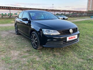2015 Volkswagen Jetta VI, чёрный, 999000 рублей, вид 1