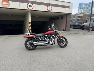 2008 Yamaha XV 1700 Warrior, красный, 715000 рублей, вид 5