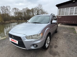 2011 Mitsubishi Outlander II Рестайлинг, чёрный, 960000 рублей, вид 1