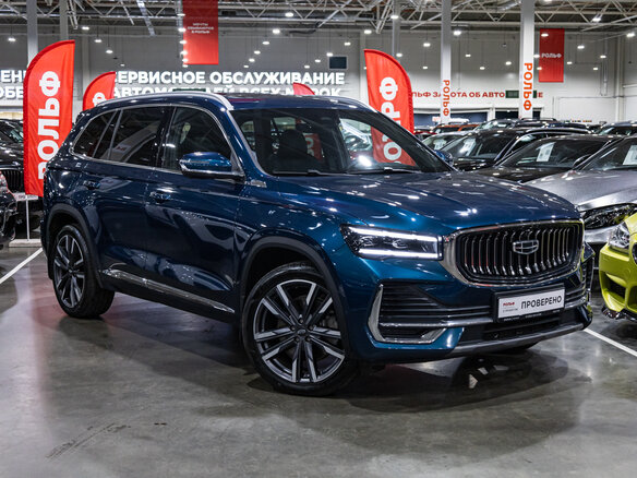 2023 Geely Monjaro I, синий, 3100000 рублей - вид 3