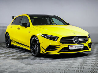 2019 Mercedes-Benz A-Класс AMG 35 AMG II (W177), жёлтый, 3300000 рублей, вид 3