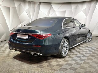 2021 Mercedes-Benz S-Класс 450 Long 4MATIC VII (W223), зелёный, 9255000 рублей, вид 2