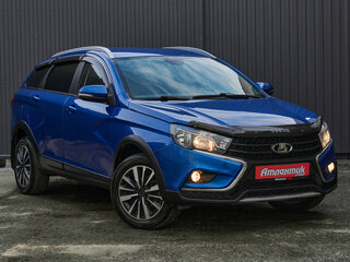 2020 Lada (ВАЗ) Vesta SW Cross I, синий, 1230000 рублей, вид 3
