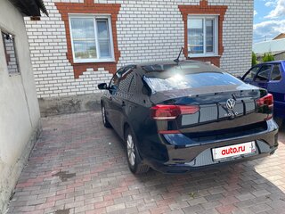 2020 Volkswagen Polo VI, чёрный, 1490000 рублей, вид 4