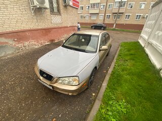 2001 Hyundai Elantra III (XD), бежевый, 130000 рублей, вид 4