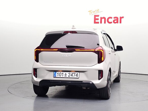 2023 Kia Morning III Рестайлинг 2, белый, 1277000 рублей - вид 3