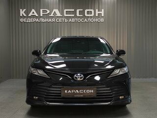 2023 Toyota Camry VIII (XV70) Рестайлинг, чёрный, 3180000 рублей, вид 3