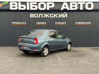 2011 Renault Logan I Рестайлинг, синий, 420000 рублей, вид 2