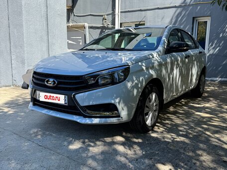 2020 Lada (ВАЗ) Vesta I, белый, 860000 рублей, вид 1