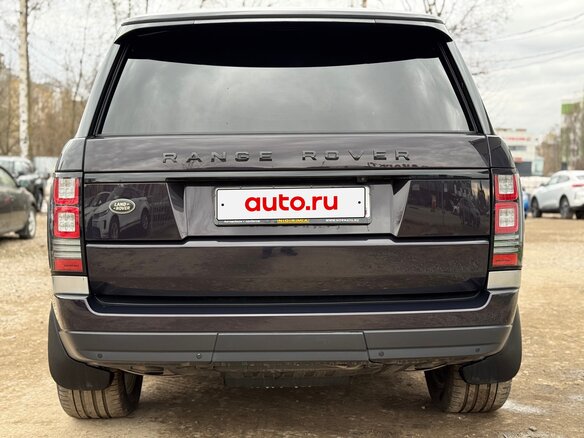 2013 Land Rover Range Rover IV, чёрный - вид 4