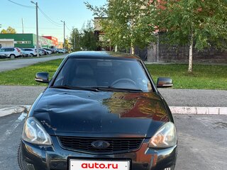 2007 Lada (ВАЗ) Priora I, чёрный, 190000 рублей, вид 5