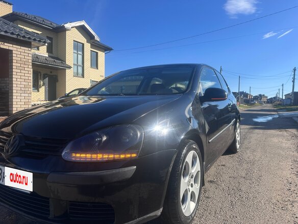 2004 Volkswagen Golf V, чёрный, 499000 рублей - вид 15