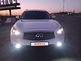 2013 Infiniti FX37 II (S51) Рестайлинг, белый, 2300000 рублей, вид 4