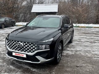 2021 Hyundai Santa Fe IV Рестайлинг, чёрный, 4100000 рублей, вид 2