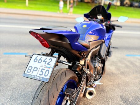 2022 Yamaha YZF-R7, синий, 920000 рублей, вид 4