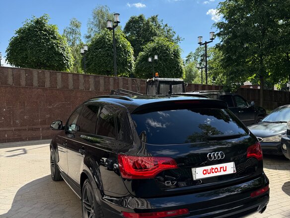 2012 Audi Q7 I (4L) Рестайлинг, чёрный, 2450000 рублей - вид 5