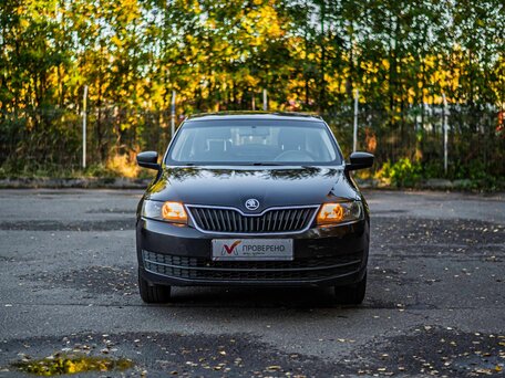 2014 Skoda Rapid I, чёрный, 810000 рублей, вид 3