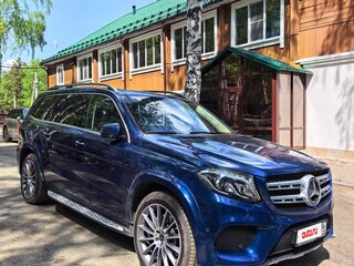 2017 Mercedes-Benz GLS 350 d I (X166), синий, 4280000 рублей, вид 4